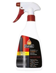 LIMPIADOR ESTUFA 500 ML DECAPANTE PISTOLA OK FUEGO