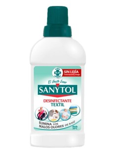 LIMPIADOR DESINFECCION TEXTIL SANYTOL 170030 0.5 LT