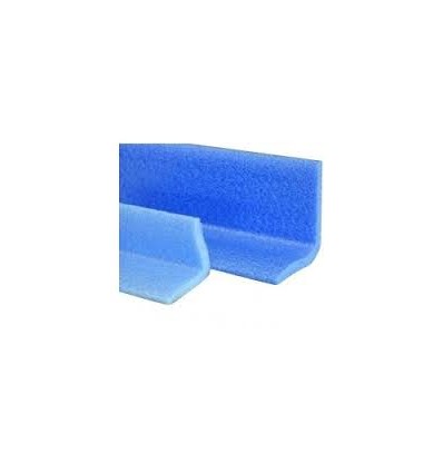 PERFIL FOAM L-45X45 TIRA 2 MT AZUL