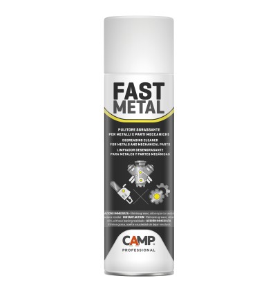 LIMPIADOR DESENGRASANTE FAST METAL EN AEROSOL DE 500 ML