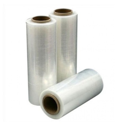 BOBINA FILM TRANSPARENTE 23 MICRAS 1,4 KG MANDRIL 200 GR