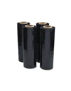 ROLLO FILM NEGRO 500MM 23 MICRAS 1.4 KG MANDRIL 200 GR