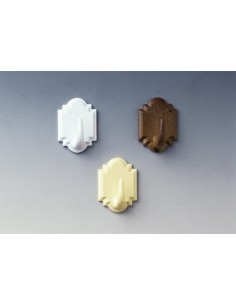 COLGADOR HOG 45X32X21MM ADH PL BL 2061-3+ 2 PZ INOFIX