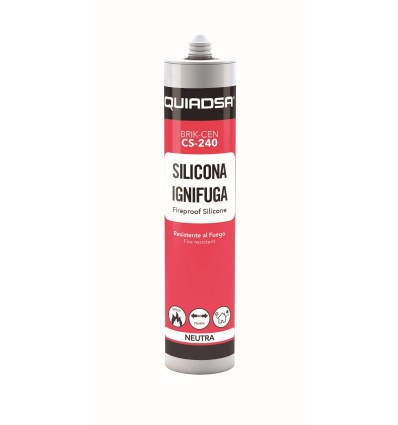 SILICONA NEUTRA BLANCO 300ML IGNIFUGA CS-240