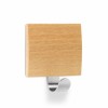 COLGADOR HOG 51X45X24MM ADH INOX/MADERA HAYA 2320-8+ INOFIX