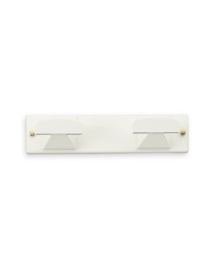COLGADOR PARED 45X192X40MM ATORN. 2G IN/PL BL INOFIX