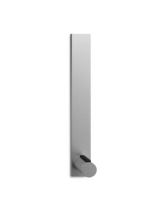 COLGADOR S/PTA 296X40X77MM ADH/CLAVO ACERO CR/MT 3088-7 INOF