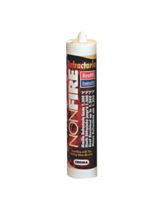 MASILLA REFR. A/TEM 1200ºC INT. CREM NON FIRE KRAFFT 310 ML