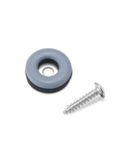 DESLIZADOR MUEBLE CON TORNILLO  22 MM GRIS 3516-7-