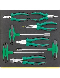 JUEGO HERRAMIENTAS. SISTEMA BANDEJAS TOOL CONTROL 1120/2 TCS AUDI ERGAENZUNG