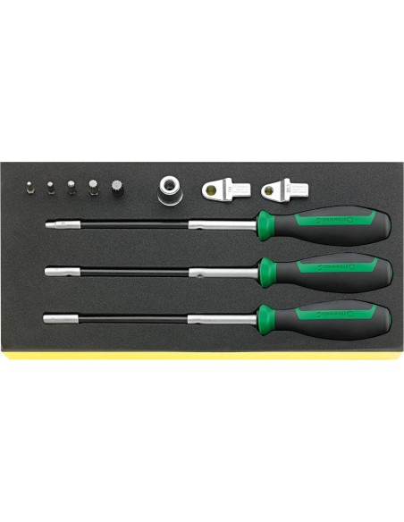 JUEGO HERRAMIENTAS. SISTEMA BANDEJAS TOOL CONTROL 1120/2 TCS AUDI ERGAENZUNG