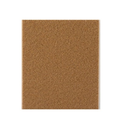 FIELTRO SINTETICO ADHESIVO 100 X 85 MM MARRON 4078-4-
