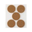 FIELTRO SINTETICO ADHESIVO  34 MM MARRON 4079-4-