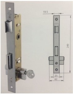 CERRADURA 1992-25 AI/CN