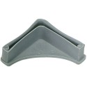 PIE PLASTICO GRIS P/35