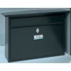 BUZON EXT.ACERO BERLIN NEGRO 02184