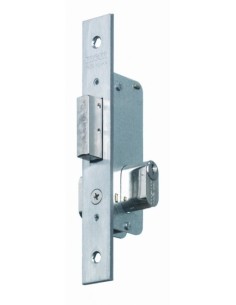 CERRADURA MET.EMB. 1549 E-11MM PALANCA BOMB.OVAL. ACERO INOX