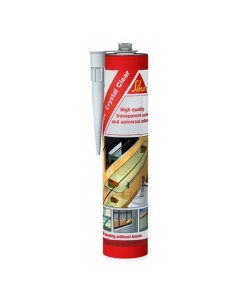 SIKAFLEX CRYSTAL CLEAR 290ML SELLADOR TRANSPARENTE POLIMEROS
