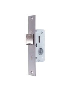 CERRADURA MET.EMB. 2215 E-20MM PALANCA DESL. INOX TESA 22152