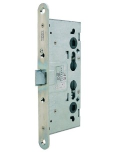 CERRADURA MET.EMB. CF60 E-65MM S/BOMB. C/RDO. ZINCADO TESA C