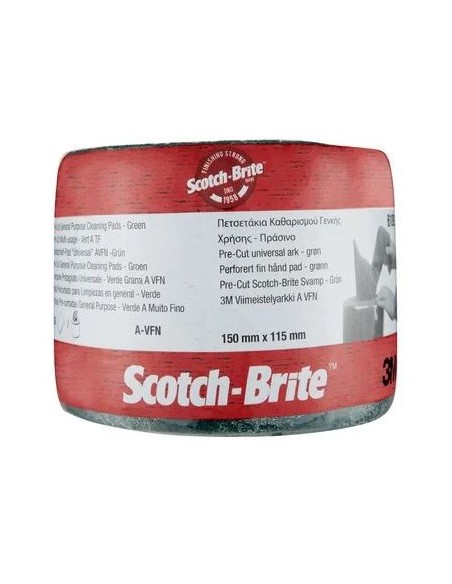 ROLLO PRE CORTADO SCOTCH-BRITE HAND PAD CF-SR 150MM X 115MM VFN