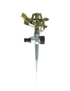 ASPERSOR METALICO GIRATORIO SOBRE PUNTAL