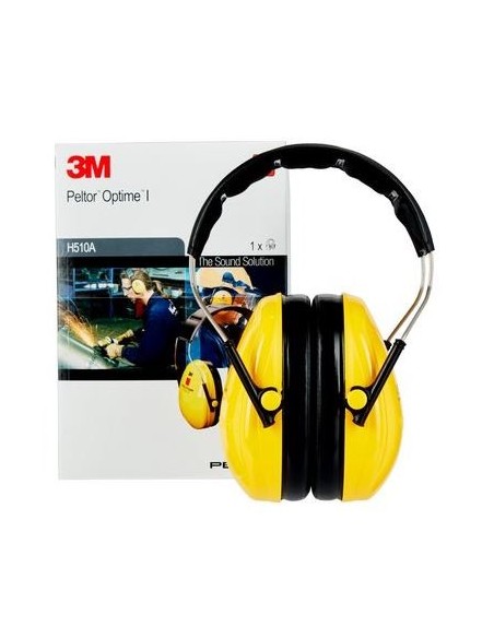 OREJERA DIADEMA PELTOR OPTIME I 27ADB AMARILLO H510A-401-GU