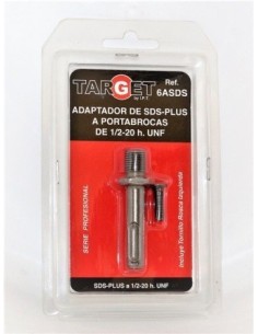 ADAPTADOR PORTABROCAS 1/2-20H A SDS PLUS