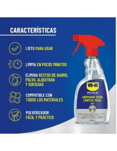 GRASA BIKE LIMPIADOR TOTAL 500ML