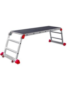 PLATAFORMA DE TRABAJO PLEAGABLE DE 2 PELDAÑOS.
