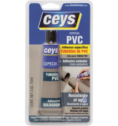 ADHESIVO SOLD PVC 70 ML TUBERIAS CEYS