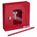 CAJA EMERGENCIA 170X17050MM LLAVE FAC ROJO 26006