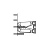 CABEZAL DE CUCHILLA P/CORTAVARILLAS DE CORTE FRONTAL COMBICUT® 370 MM 87433145