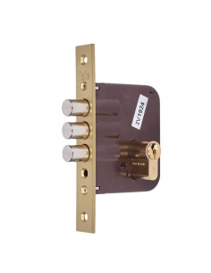 CERRADURA MAD.EMB. 23X50MM C/CU YALE BICAPA 811803030BC 8118