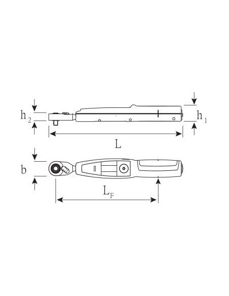 LLAVE DINAMOMETRICA MEDIDORA 701/2 NO BATTERY