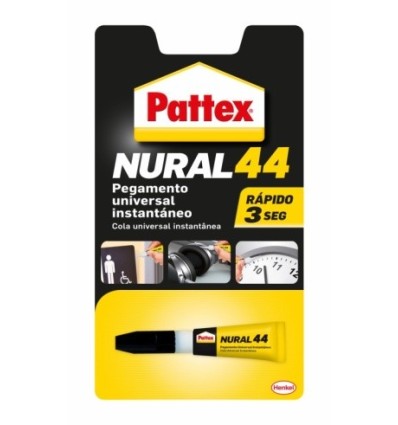 ADHESIVO INSTANTANEO 3 GR NURAL-44 PATTEX