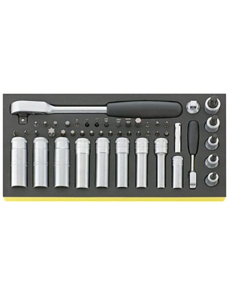 JUEGO HERRAMIENTAS. SISTEMA BANDEJAS TOOL CONTROL 1120/1 TCS VW ERGAENZUNG
