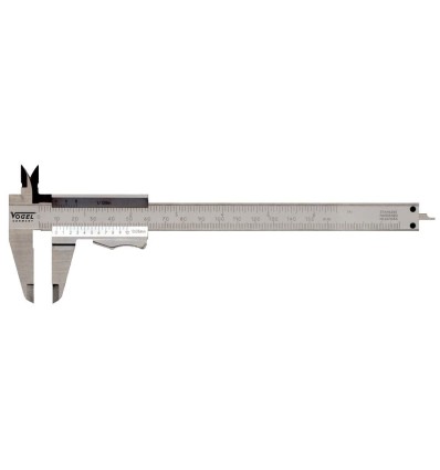 CALIBRE PIE DE REY MONOBLOC DIN 862 DE 150X40 MM CON CERTIFICACION DE CALIBRADO