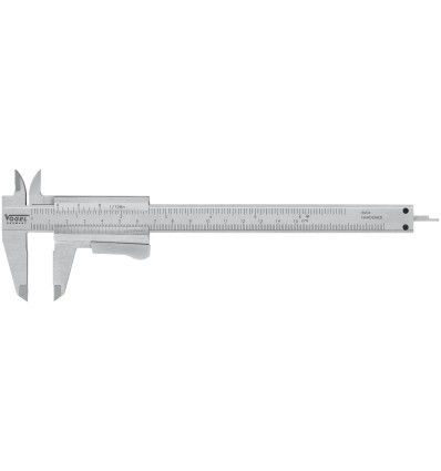 CALIBRE PIE DE REY MONOBLOC DIN 862 (BLOQUEO TORNILLO LARGO 200 MM)