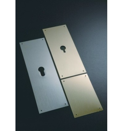 PLACA CERRADURA 80X120MM CIEGA BERNIAL ACERO INOX 300S31 300