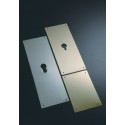 PLACA CERRADURA 80X120MM CIEGA BERNIAL ACERO INOX 300S31 300