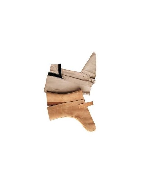 POLAINA SERRAJE NATURAL CIERRE VELCRO AJUSTE HEBILLA 453A