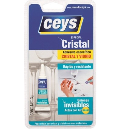 ADHESIVO VIDRIO 3 GR CRISTALCEYS CEYS