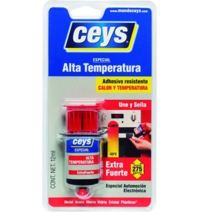 ADHESIVO CONTACTO ALTAS TEMPERATURAS 12 ML EXTRA FUERTE CEYS