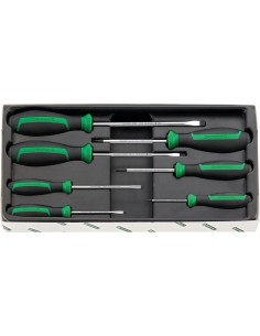 JUEGO DE DESTORNILLADORES DRALL+ 2C 4691/7