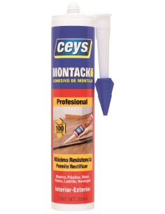 CEYS MONTACK TRANSPARENTE CARTUCHO 300ML
