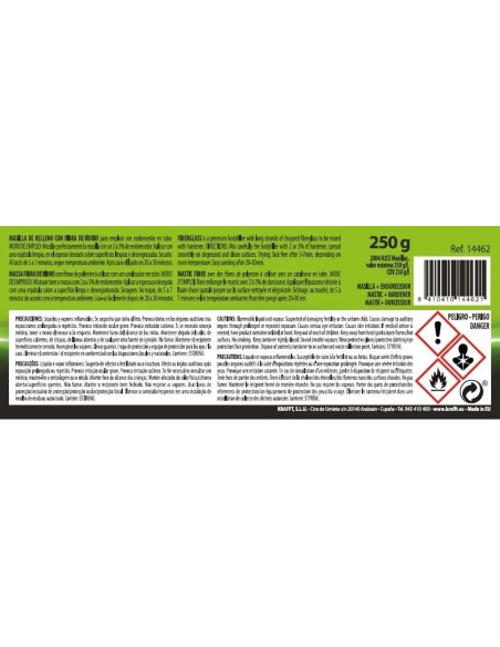 MASILLA FIBRA DE VIDRIO 250ML