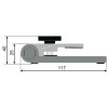 SOPORTE PARA MICROMETRO HASTA 100 MM
