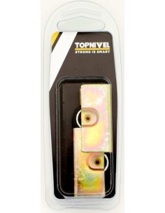 RUEDA MAMPARA RODAMIENTO METALICO 40X20MM NV107604 ACERO BIC