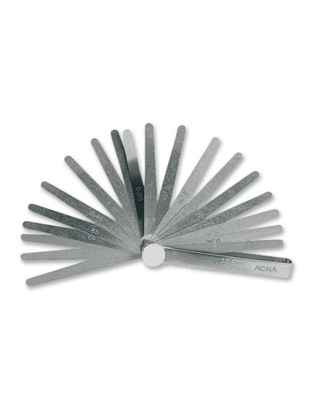 GALGA ESPESORES 0.05 A 1 MM /20 LAMINAS 100MM